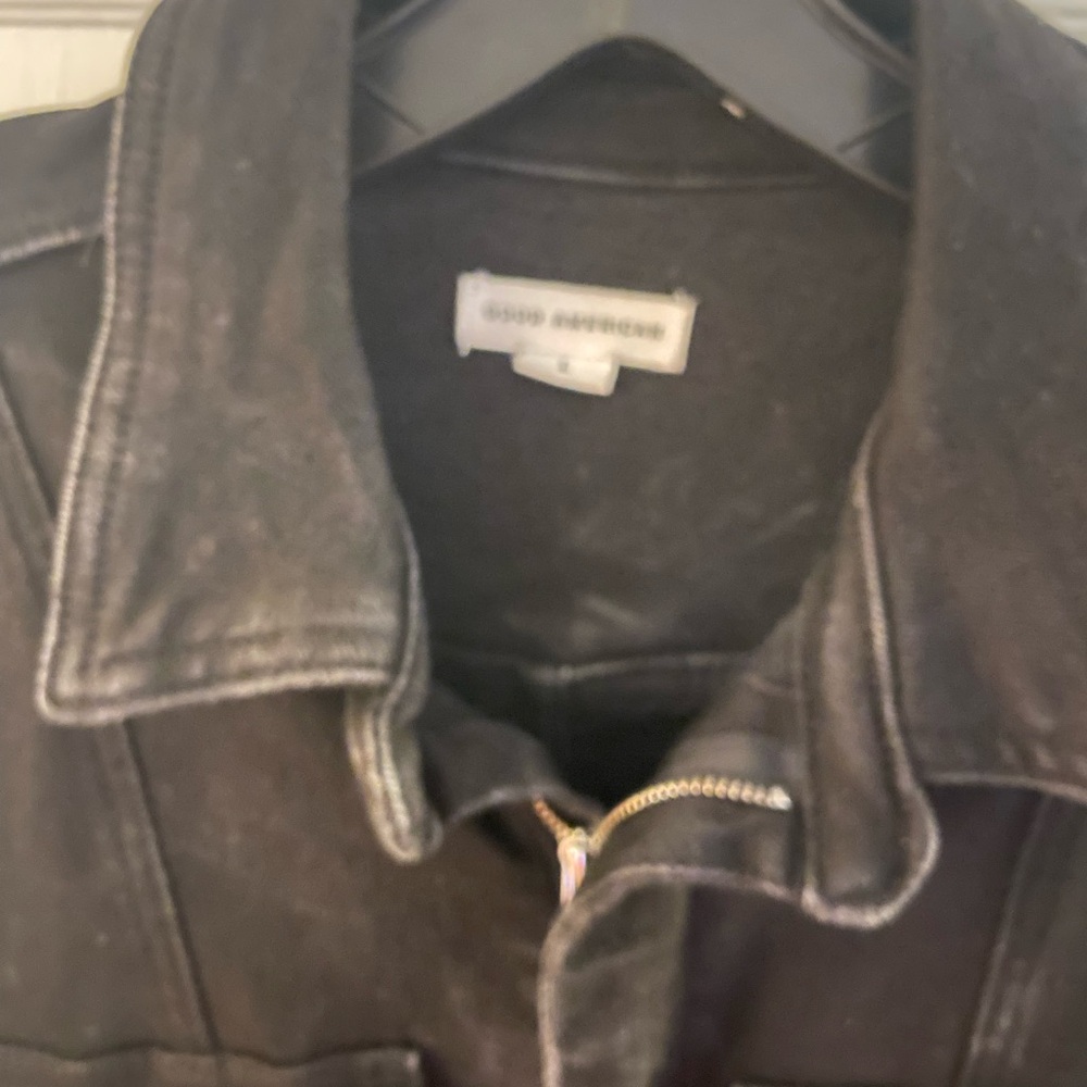 GOOD AMERICAN Black Belted Fit for Success Streetwear Jumpsuit - Size L - Picture 8 of 10